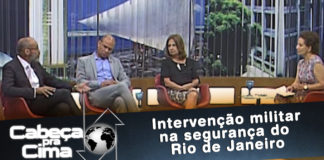 Intervenção militar na segurança do rio de janeiro